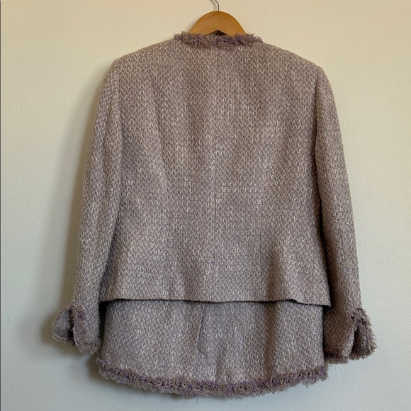 Focus 2000 Lavender Textured Blazer suit - Picture 10 of 10